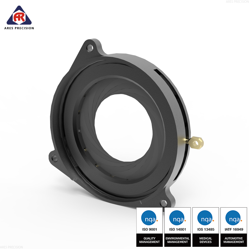 虹膜機構相機段精密加工服務