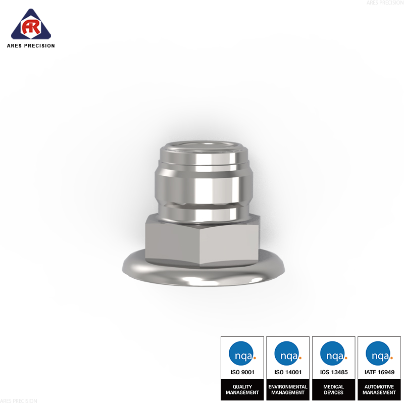 VCR 金屬墊片面密封接頭 - 東莞精密精密制造