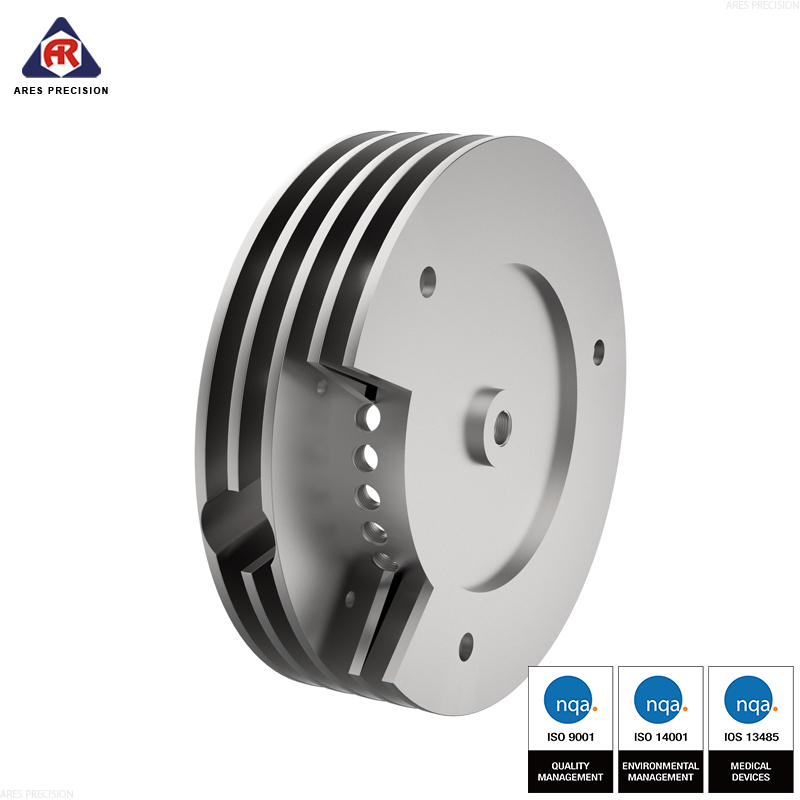 血液分析儀壓力泵座-精密加工